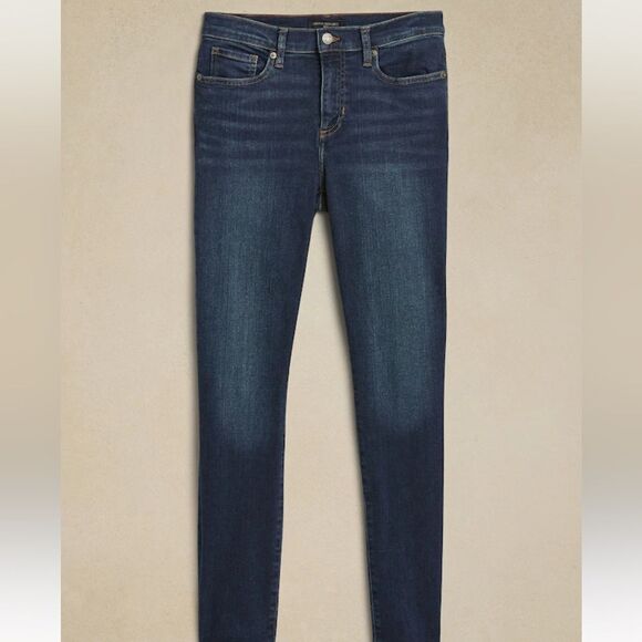 Banana Republic High Rise, Ankle length Skinny Jeans size 4 - Picture 10 of 11